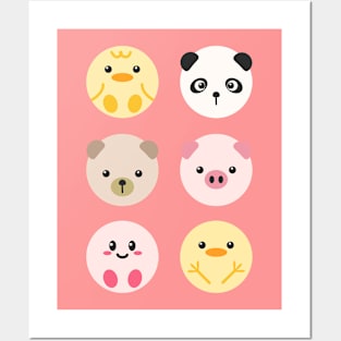 Kawaii Maru friends Posters and Art